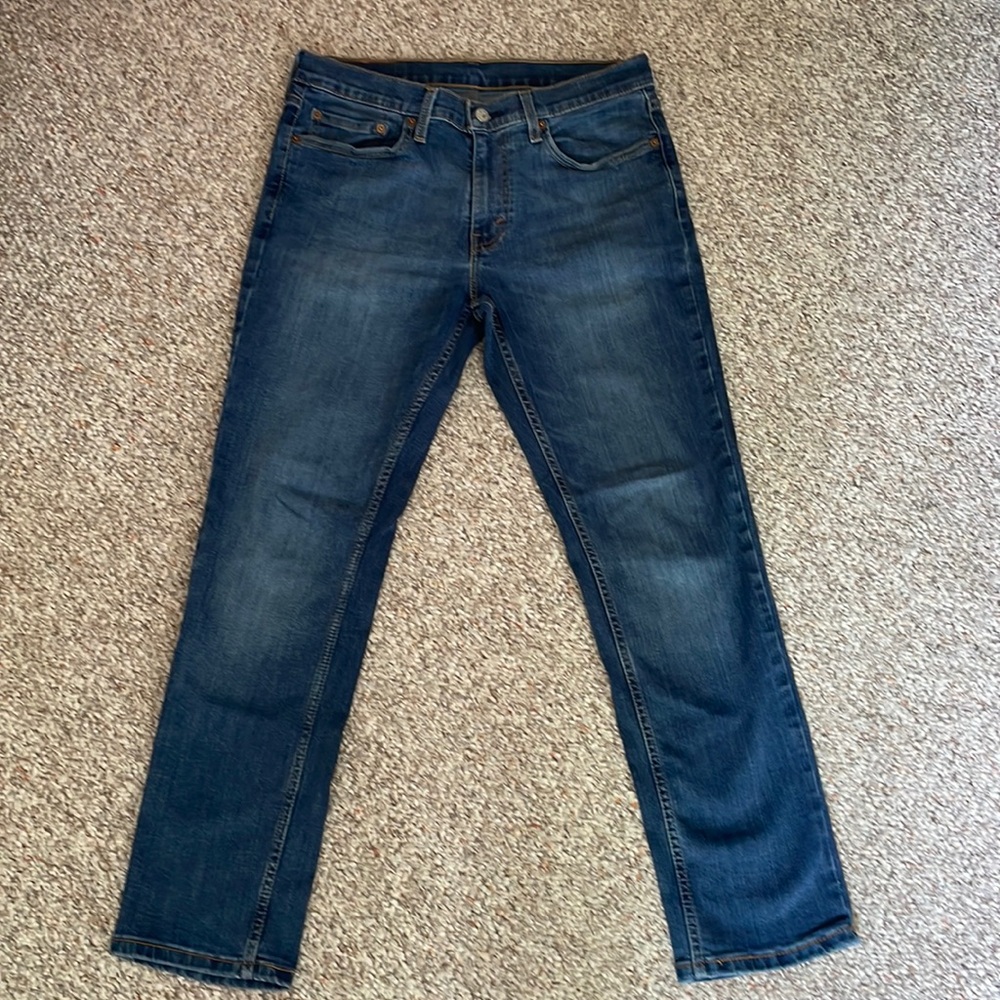 Men’s dark wash Levi’s